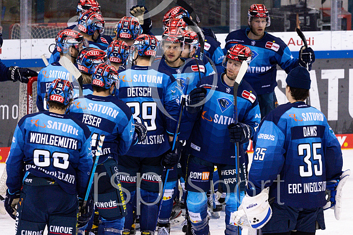 Eishockey - Herren - DEL - Saison 2020/2021 -   ERC Ingolstadt - Schwenningen  - Foto: Ralf Lüger