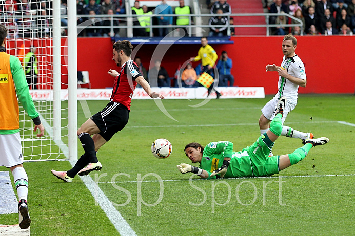 1. BL - Saison 2015/2016 - FC Ingolstadt 04 vs. Borussia Mönchengladbach