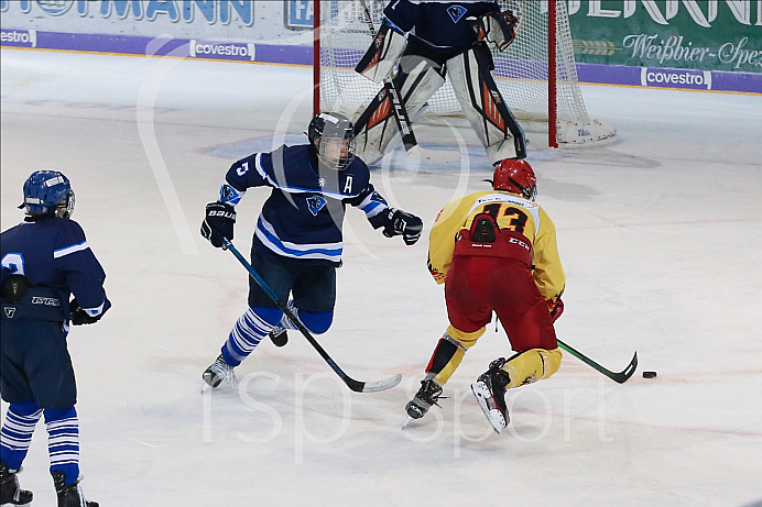 Eishockey - Nachwuchs U15 - Bayernliga - Testspiel - Saison 2020/2021 -  ERC Ingolstadt - Kaufbeuren - Foto: Ralf Lüger