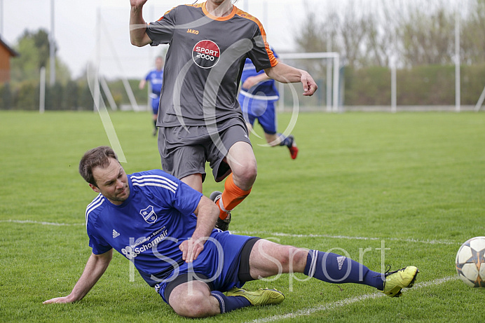 Fussball - Herren - B-Klasse  Augsburg - Saison 2017/18 - DJK Brunnen - DJK Sandizell-Grimolzhausen - Foto: Ralf Lüger/rsp-sport.de