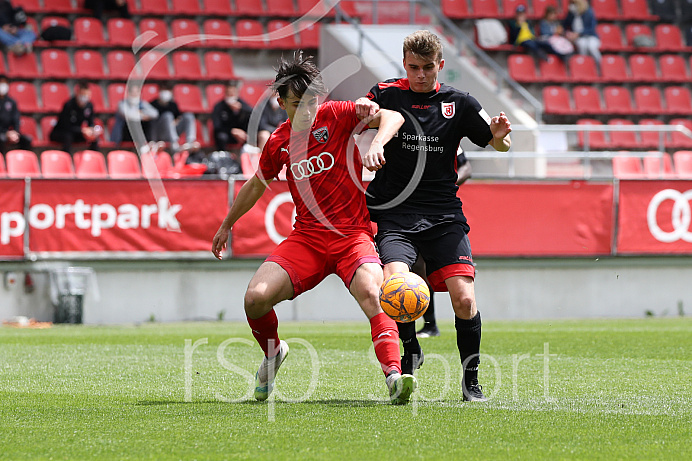 Fussball - B-Junioren - Relegation 2021  - FC Ingolstadt 04 - SSV Jahn Regensburg -  Foto: Ralf Lüger/rsp-sport.de