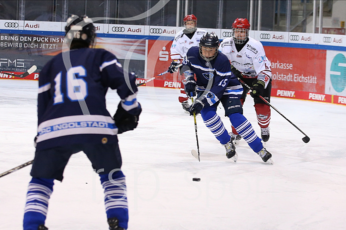 Eishockey - Nachwuchs U15 - Bayernliga - Saison 2020/2021 -  ERC Ingolstadt - EV Regensburg - Foto: Ralf Lüger