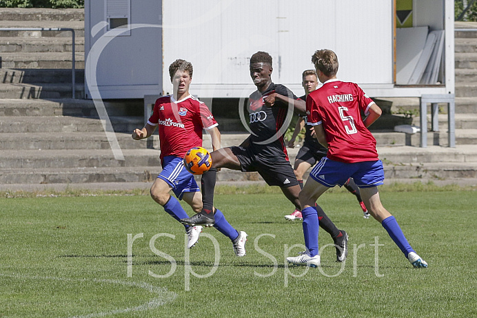 Fussball - B-Junioren Bundesliga - Ingolstadt - Saison 2018/2019 - FC Ingolstadt 04 - SpVgg Unterhaching - 12.08.2018 -  Foto: Ralf L