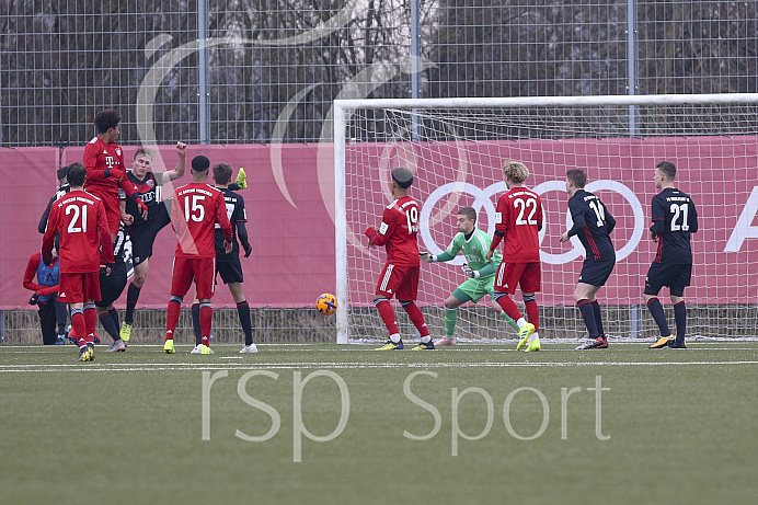 Fussball - A-Junioren Bundesliga - Ingolstadt - Saison 2018/2019 - FC Ingolstadt 04 - FC Bayern München - 20. Spieltag - 02.02.2019 -  Foto: Ralf Lüger/rsp-sport.de