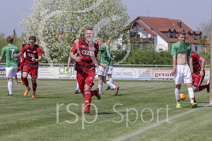 Fussball, Bayernliga, A-Junioren - Saison 2017/2018 - FC Ingolstadt 04 - FC Schweinfurt 05 - 21.4.2018