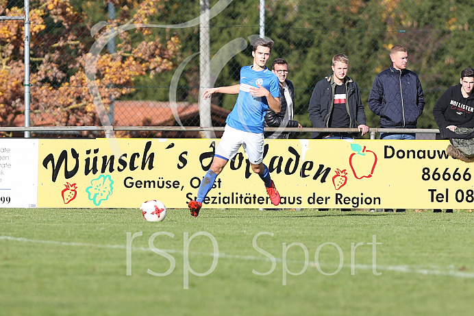 Fussball - Herren - Kreisliga OST - Saison 2019/2020 - TSV Burgheim -  SC Mühlried - 02.11.2019 -  Foto: Ralf Lüger/rsp-sport.de