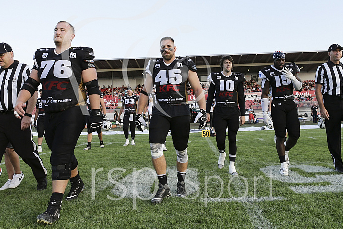 Football, GFL1, Saison 2018,  Ingolstadt Dukes, Stuttgart Scorpions, 19.08.2018