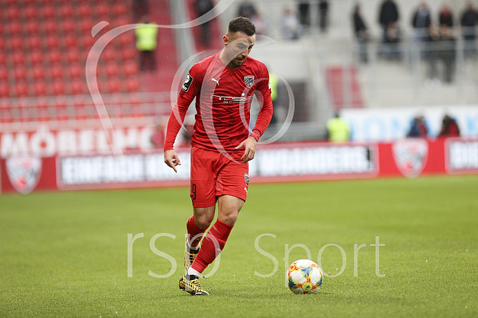 Fussball - 3. Bundesliga - Ingolstadt - Saison 2019/2020 - FC Ingolstadt 04 - M1. FC Kaiserlautern - 01.02.2020 -  Foto: Ralf Lüger