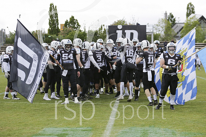 Football, GFL1, Saison 2019, Ingolstadt Dukes - Schwäbisch Hall - Spiel 1l - 04.05.2019