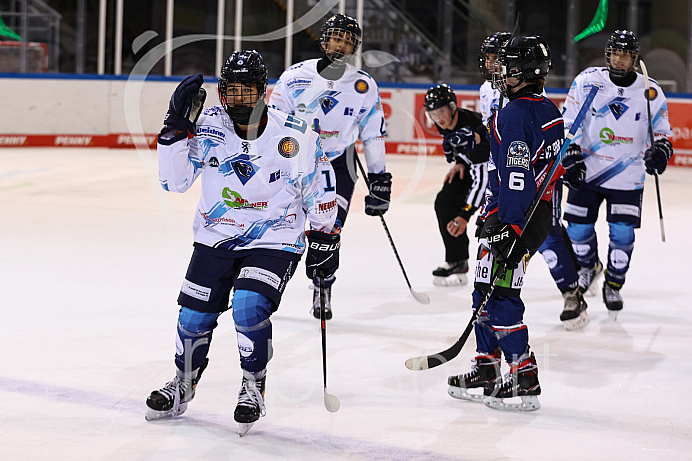 Eishockey - Nachwuchs U17 - Schüler Bundesliga - Punktspiel - Saison 2021/2022 - EHC Straubing -  ERC Ingolstadt - Foto: Ralf Lüger