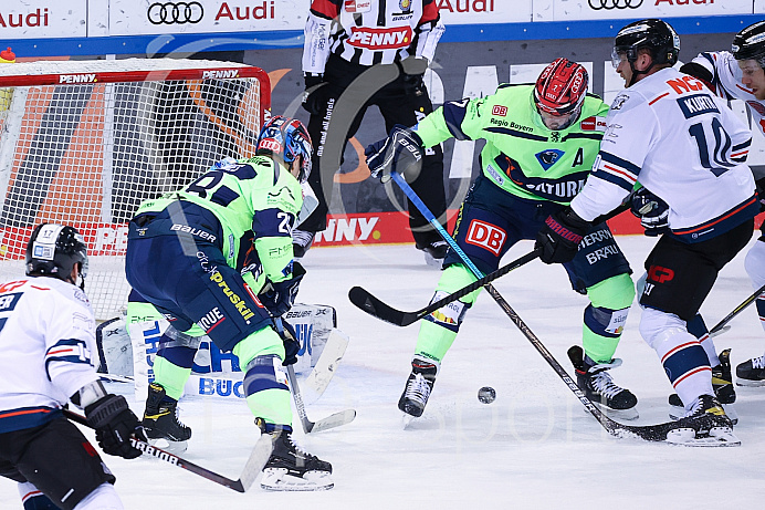 Eishockey - Herren - DEL - Saison 2020/2021 -   ERC Ingolstadt - Nürnberg Ice Tigers  - Foto: Ralf Lüger