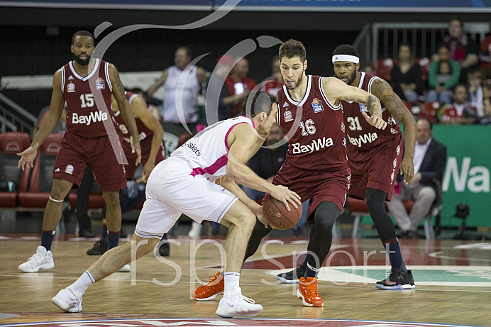 Herren - BBL - Basketball Bundesliga - Saison 2017/2018 - FC Bayern Basketball - Baskets Bonn - Foto: Ralf Lüger/rsp sport Herren - BBL - Basketball Bundesliga - Saison 2017/2018 - FC Bayern Basketball - Baskets Bonn - Foto: Ralf Lüger/rsp sport