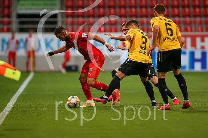 Fussball - 3. Bundesliga - Ingolstadt - Saison 2019/2020 - FC Ingolstadt 04 - Waldhof Mannheim - 24.06.2020 -  Foto: Ralf Lüger