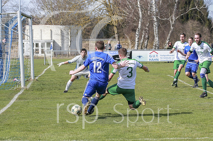 Fussball - Herren - B-Klasse  Augsburg - Saison 2017/18 - DJK Brunnen - SV Ludwigsmoos - Foto: Ralf Lüger/rsp-sport.de