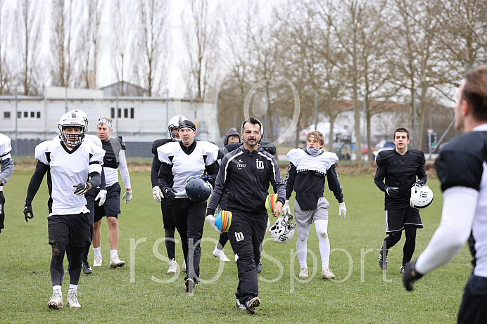 Football, Regionalliga, Saison 2021,Ingolstadt Dukes -  - Training - 13.03.2021