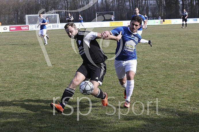 Fussball - Herren - Kreisliga Augsburg- Saison 2018/2019 - DJK Langenmosen - SC Griesbeckerzell - 24.03.2019 -  Foto: Ralf Lüger/rsp-sport.de