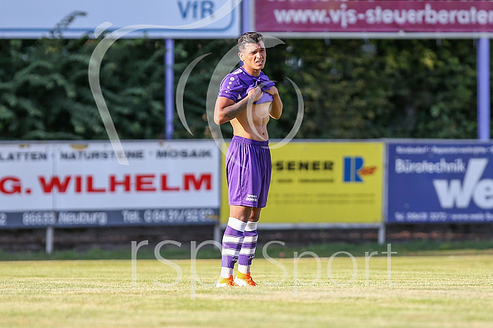 Fussball - Herren - Landesliga Südwest - Saison 2019/2021 - Freundschaftsspiel - VFR Neuburg - FC Augsburg II -  Foto: Ralf Lüger