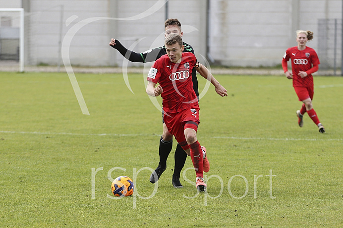 Fussball - A-Junioren Bundesliga - Ingolstadt - Saison 2019/2020 - FC Ingolstadt 04 - Greuther Fürth - 09.11.2019 -  Foto: Ralf Lüger