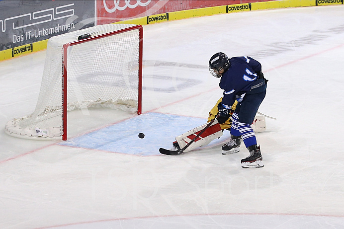 Eishockey - Nachwuchs U15 - Bayernliga - Testspiel - Saison 2020/2021 -  ERC Ingolstadt - Kaufbeuren - Foto: Ralf Lüger