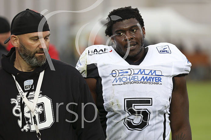 Football, Testspiel gegen die Ravensburg Razorbacks, Saison 2022, Ingolstadt Dukes - 07.05.2022