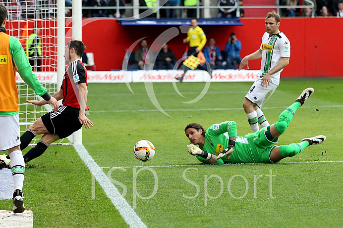 1. BL - Saison 2015/2016 - FC Ingolstadt 04 vs. Borussia Mönchengladbach