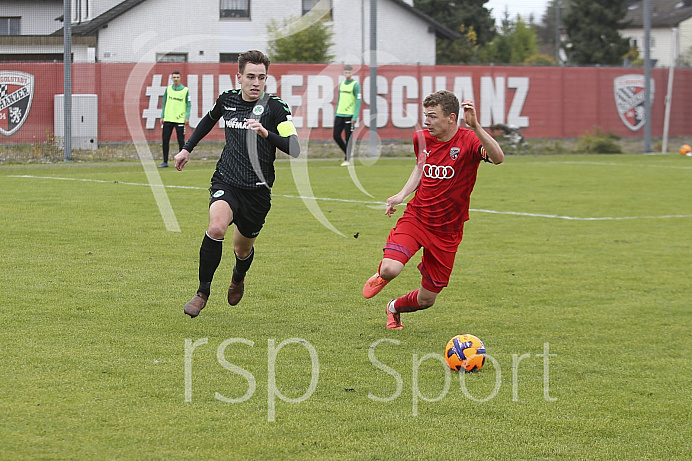 Fussball - A-Junioren Bundesliga - Ingolstadt - Saison 2019/2020 - FC Ingolstadt 04 - Greuther Fürth - 09.11.2019 -  Foto: Ralf Lüger