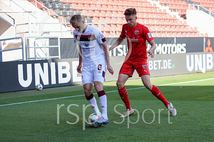 Fussball - 3. Bundesliga - Ingolstadt - Saison 2019/2020 - FC Ingolstadt 04 - 1. FC Nürnberg - Relegation Rückspiel - 11.07.2020 -  Foto: Ralf Lüger/rsp-sport.de