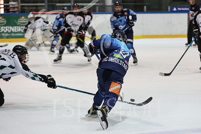 Eishockey - Nachwuchs U17 - Schüler Bundesliga - Punktspiel - Saison 2021/2022 - Starbulls Rosenheim -  ERC Ingolstadt - Foto: Ralf Lüger