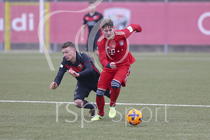 Fussball - A-Junioren Bundesliga - Ingolstadt - Saison 2018/2019 - FC Ingolstadt 04 - FC Bayern München - 20. Spieltag - 02.02.2019 -  Foto: Ralf Lüger/rsp-sport.de