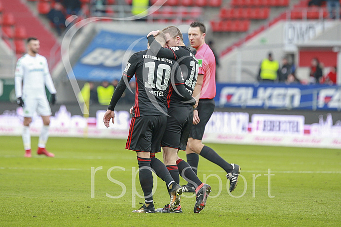 Fussball, 2. Bundesliga, Saison 2017/2018, 3.2.2018, FC Ingolstadt - SpVgg Greuther Fürth Fussball, 2. Bundesliga, Saison 2017/2018, 3.2.2018, FC Ingolstadt - SpVgg Greuther Fürth