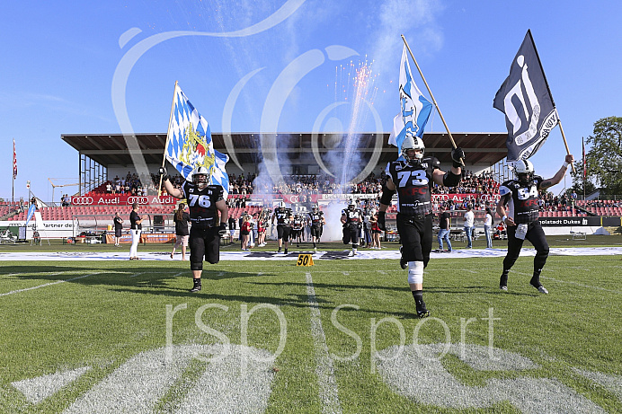 Football, GFL1, Saison 2018, Ingolstadt Dukes - Schwäbisch Hall, 26.05.2018 Football, GFL1, Saison 2018, Ingolstadt Dukes - Schwäbisch Hall, 26.05.2018