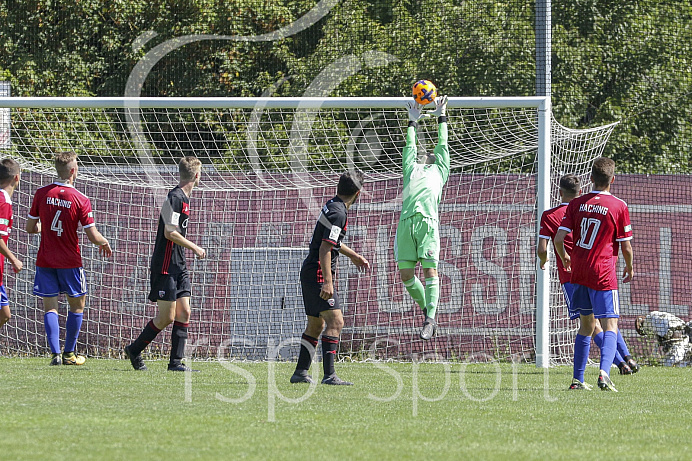 Fussball - B-Junioren Bundesliga - Ingolstadt - Saison 2018/2019 - FC Ingolstadt 04 - SpVgg Unterhaching - 12.08.2018 -  Foto: Ralf L