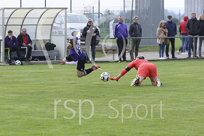 Fussball - Herren - Kreisklasse - Saison 2018/2019 - SV Grasheim - BSV Berg im Gau - 14.04.2019 -  Foto: Ralf Lüger/rsp-sport.de