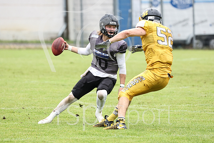 Football, Saison 2021, Ingolstadt Dukes - München Cowboys II - 22.08.2021