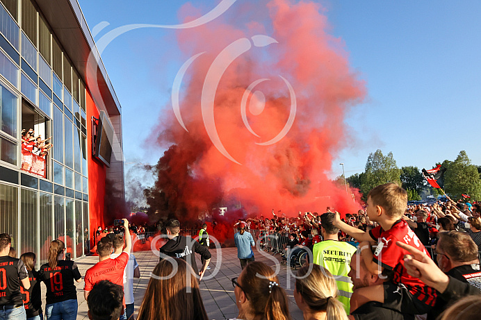 Fussball - Relegation - 3. Bundesliga - Saison 2020/2021 - Osnabrück - FC Ingolstadt 04  -  Foto: Ralf Lüger