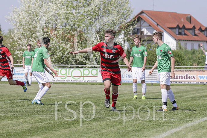 Fussball, Bayernliga, A-Junioren - Saison 2017/2018 - FC Ingolstadt 04 - FC Schweinfurt 05 - 21.4.2018