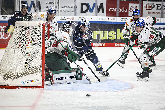 Eishockey - Herren - DEL - Saison 2021/2022 -   ERC Ingolstadt - Augsburger EV - Foto: Ralf Lüger