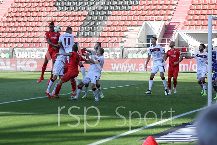 Fussball - 3. Bundesliga - Ingolstadt - Saison 2019/2020 - FC Ingolstadt 04 - 1. FC Nürnberg - Relegation Rückspiel - 11.07.2020 -  Foto: Ralf Lüger/rsp-sport.de