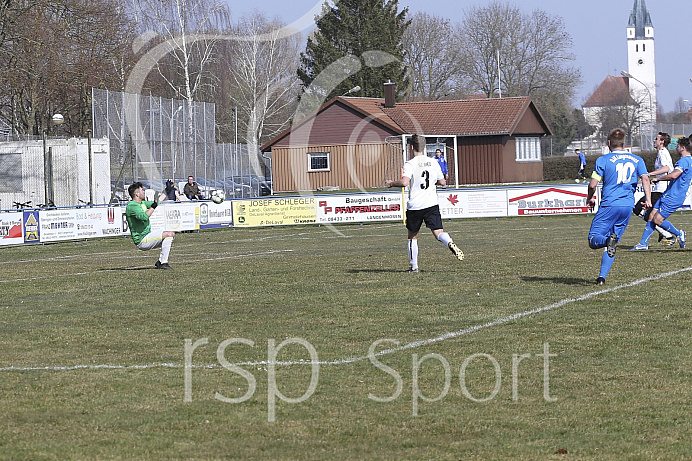 Fussball - Herren - Kreisklasse - Saison 2018/2019 - DJK Langenmosen - SC Ried/Neuburg - 24.03.2019 - Foto: Ralf Lüger/rsp-sport.de Fussball - Herren - Kreisklasse - Saison 2018/2019 - DJK Langenmosen - SC Ried/Neuburg - 24.03.2019 - Foto: Ralf Lüger/rsp-sport.de