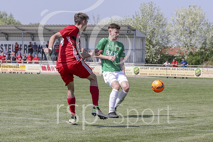 Fussball, Bayernliga, A-Junioren - Saison 2017/2018 - FC Ingolstadt 04 - FC Schweinfurt 05 - 21.4.2018