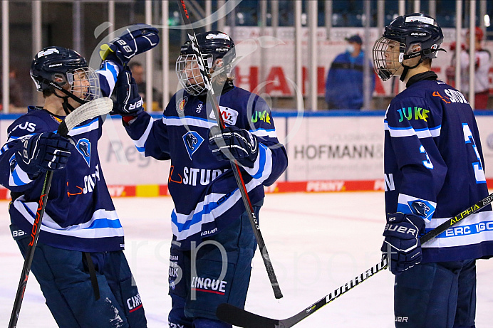 DNL - Eishockey - Saison 2019/2020 - 17.10.2020 - ERC Ingolstadt - EV Landshut - Foto: Ralf Lüger