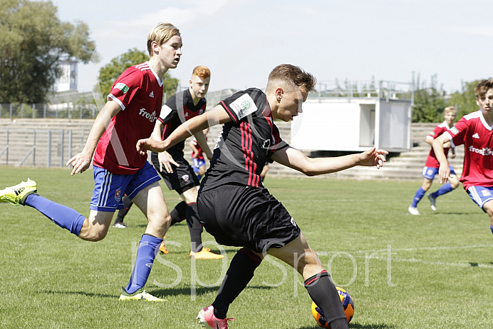 Fussball - B-Junioren Bundesliga - Ingolstadt - Saison 2018/2019 - FC Ingolstadt 04 - SpVgg Unterhaching - 12.08.2018 -  Foto: Ralf L