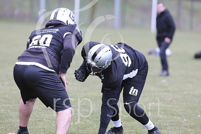 Football, GFL1, Saison 2019,  Vorbereitungs-Camp Ingolstadt Dukes vs. Landsberg X-Press, 16.03.2019