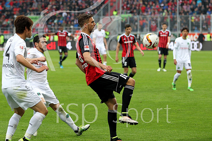 1. BL - Saison 2015/2016 - FC Ingolstadt 04 - Hannover 96
