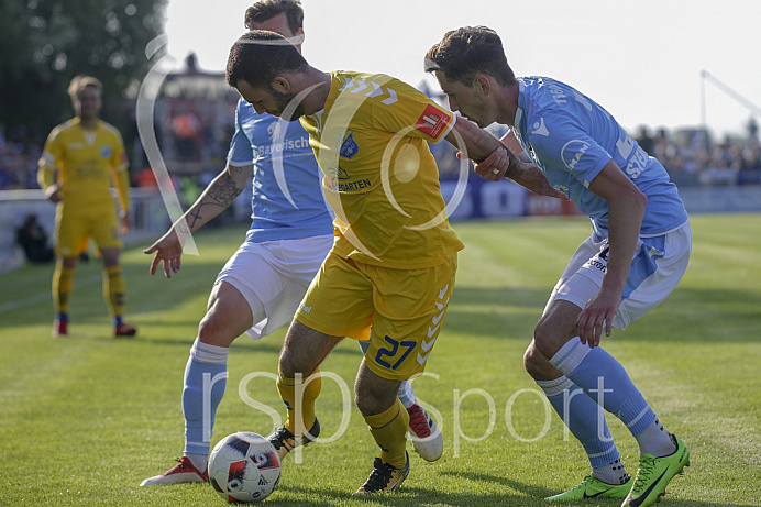 Fussball, Regionalliga Bayern, Saison 2017/2018, FC IPipinsried - TSV 1860 München - Foto: rsp-sport / Ralf Lüger