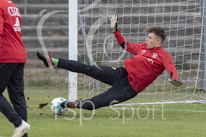 Fussball - A-Junioren Bundesliga - Ingolstadt - Saison 2018/2019 - FC Ingolstadt 04 - FC Augsburg - 10. Spieltag - 03.11.2018 -  Foto: Ralf Lüger/rsp-sport.de