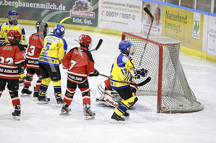 Eishockey, U12, Landesliga Gruppe 3, Saison 2017/2018, EC Pfaffenhofen - Bad Aibling