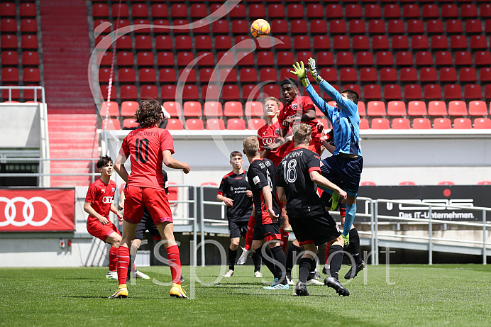 Fussball - B-Junioren - Relegation 2021  - FC Ingolstadt 04 - SSV Jahn Regensburg -  Foto: Ralf Lüger/rsp-sport.de