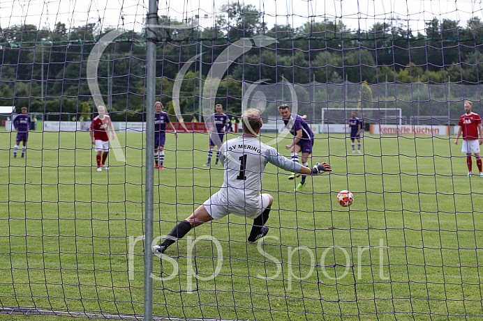 Fussball - Herren - Landesliga - Saison 2019/2020 - VFR Neuburg -  SV Mering - 13.07.2019 -  Foto: Ralf Lüger/rsp-sport.de