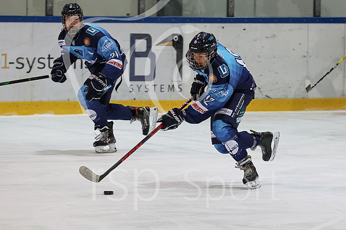 Eishockey - Nachwuchs U17 - Schüler Bundesliga - Punktspiel - Saison 2021/2022 - Starbulls Rosenheim -  ERC Ingolstadt - Foto: Ralf Lüger